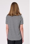 AVENUE TOP - black/whit